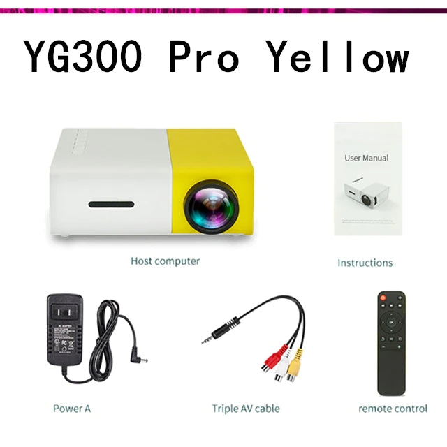 YG300 Pro LED Projector