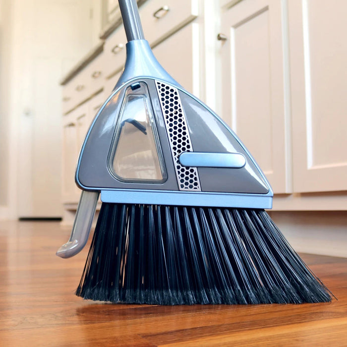 VacBroom Rechargable 2-in-1 Broom and Vacuum