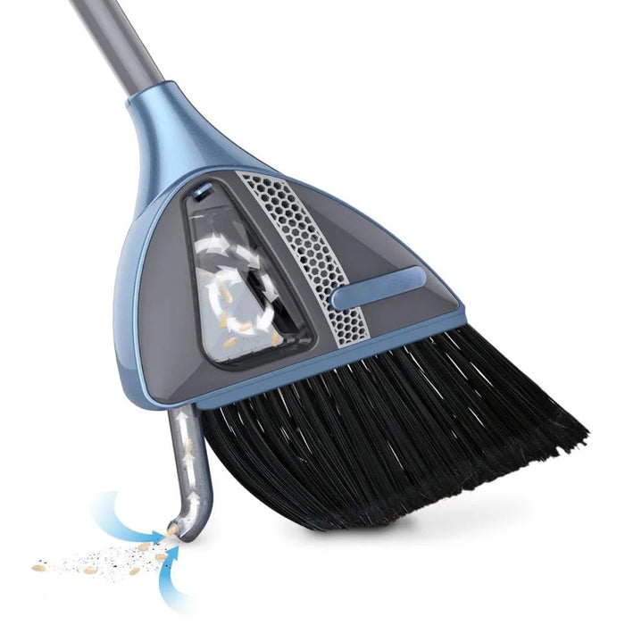 VacBroom Rechargable 2-in-1 Broom and Vacuum