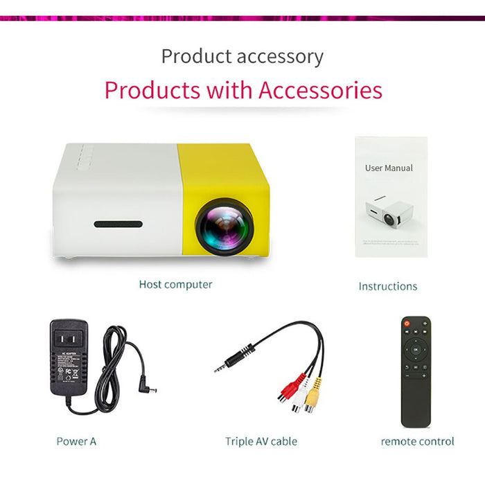 YG300 Pro LED Projector