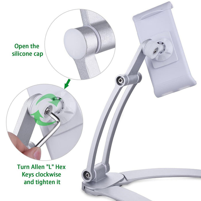 Versatile 360° Rotating Phone & Tablet Mount and Stand