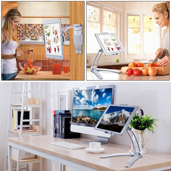 Versatile 360° Rotating Phone & Tablet Mount and Stand