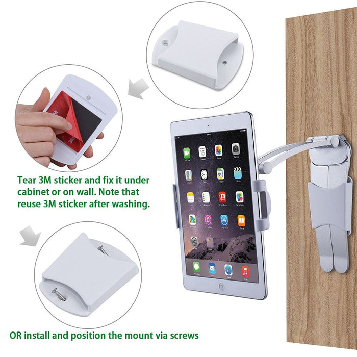 Versatile 360° Rotating Phone & Tablet Mount and Stand