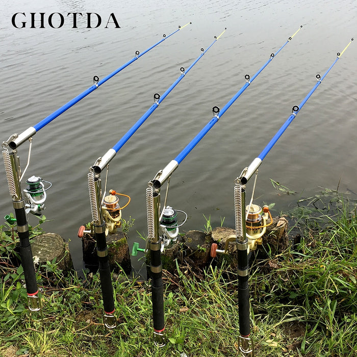 Stainless Steel Automatic Fishing Rod Without Reel