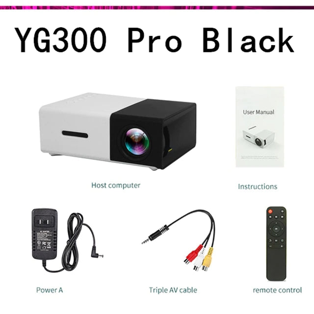 YG300 Pro LED Projector